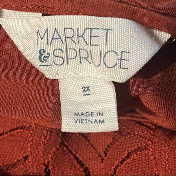 👚Market & Spruce Size 2Xl Blouse - Picture 3 of 7